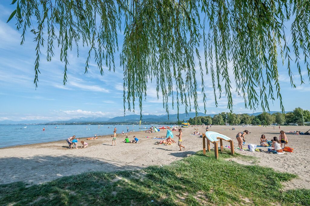 Webcam Excenevex plage