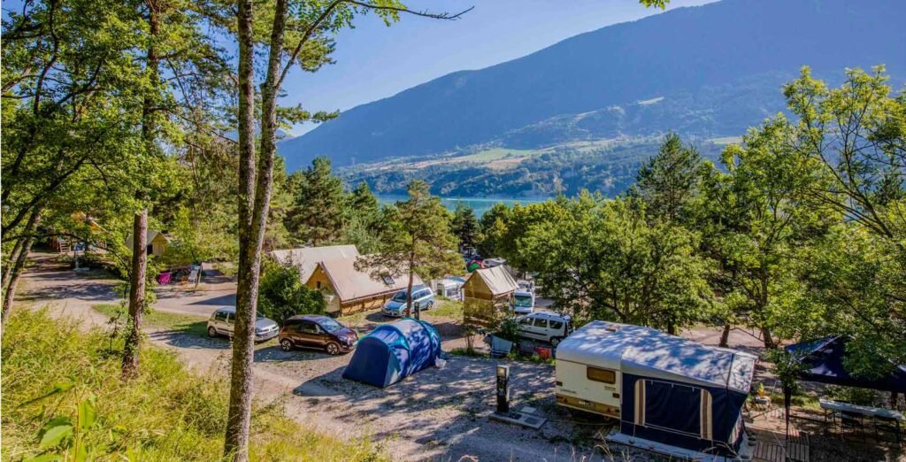 Lac de Monteynard camping