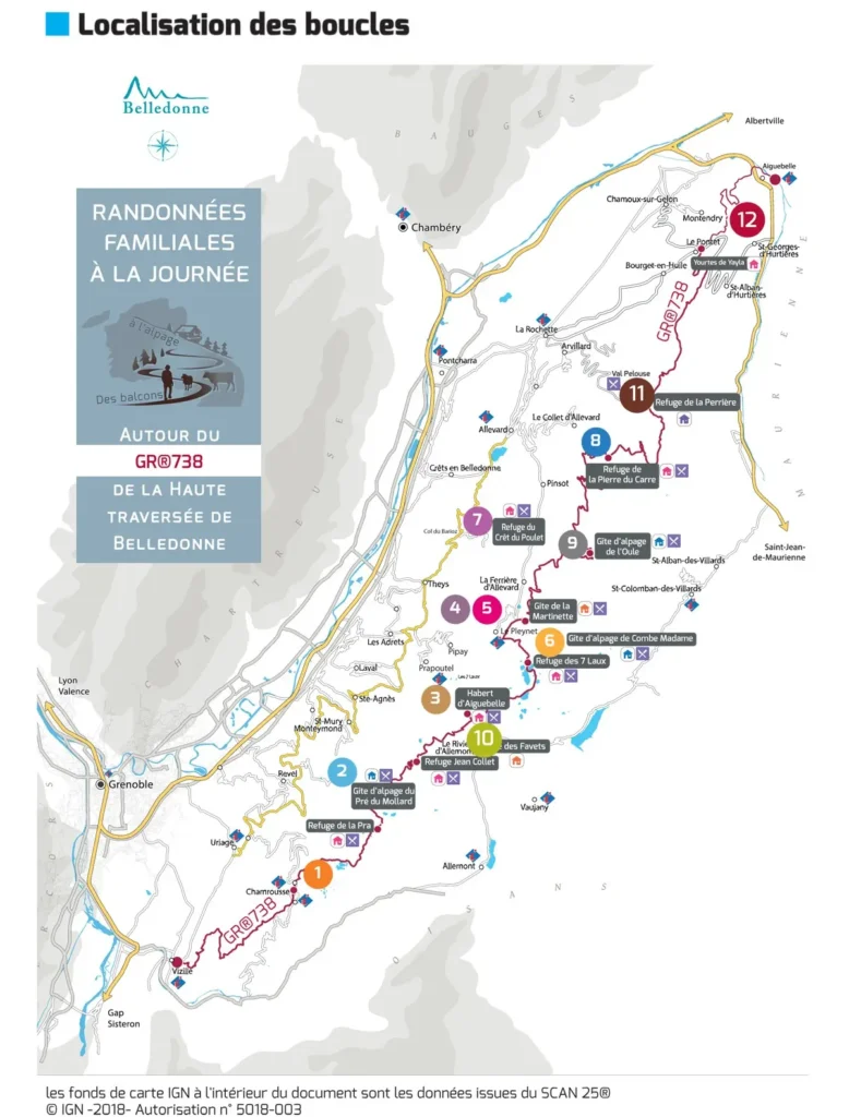 Carte belledonne maps
