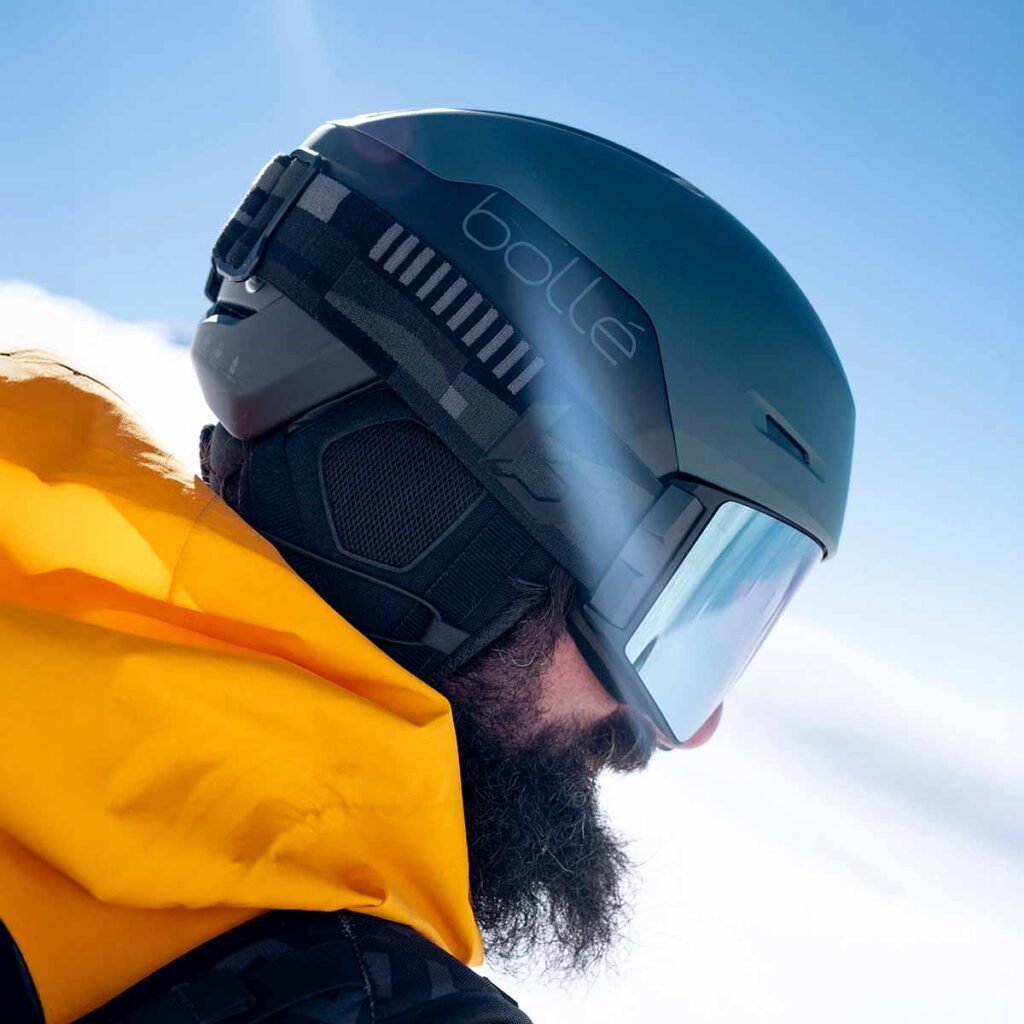 Casque personnalisé pour skieur