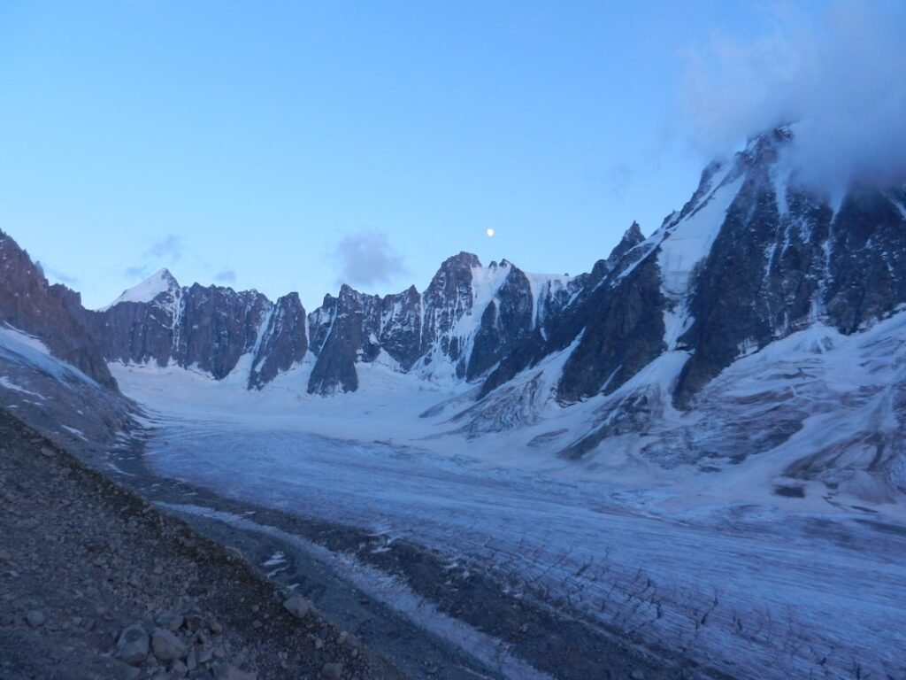 webcam argentiere en direct - conditions sur le domaine