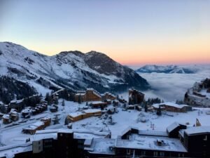 webcam morzine en direct - conditions sur le domaine